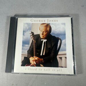 George Jones I Lived To Tell It All CD - Country Music 1996 MCA Release